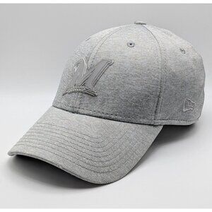 Milwaukee Brewers New Era All Gray 39THIRTY Fitted Size Medium Large Hat Cap